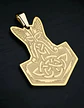 Set 2 Dijes Vikingos De Acero Para Hombres Amuletos Mjölnir - Miniatura 5