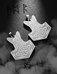 Set 2 Dijes Vikingos De Acero Para Hombres Amuletos Mjölnir - Miniatura 13