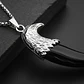 Collar Urbano Para Hombre Y Mujer Dije Aguila Forma Diente - Miniatura 4