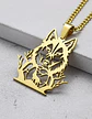 Collar De Acero Para Hombre Y Mujer Dije Bosque Lobo Vikingo - Miniatura 11