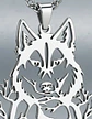Collar De Acero Para Hombre Y Mujer Dije Bosque Lobo Vikingo - Miniatura 19