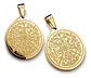 Pack X2 Vikingos De Acero Para Hombre Dijes Vegvisir Amuleto - Miniatura 1