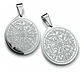 Pack X2 Vikingos De Acero Para Hombre Dijes Vegvisir Amuleto - Miniatura 11
