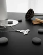 Collar De Acero Para Mujer Dije Buda En Meditación Zen Yoga - Miniatura 18