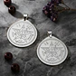 Set 5 Dijes Para Hombre Mujer Medallas Amuleto Tetragrámaton - Miniatura 10