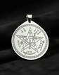 Set 5 Dijes Para Hombre Mujer Medallas Amuleto Tetragrámaton - Miniatura 17