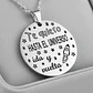 Collar De Acero Para Mujer Dije Te Quiero Hasta El Universo - Miniatura 5