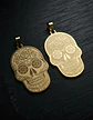 Set 2 Dijes De Acero Para Hombres Y Mujeres Calavera Cráneo - Miniatura 5