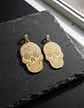 Set 2 Dijes De Acero Para Hombres Y Mujeres Calavera Cráneo - Miniatura 8