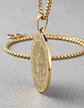 Collar De Acero Para Hombre Y Mujer Dije Virgen Del Carmen - Miniatura 2