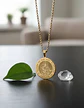 Collar De Acero Para Hombre Y Mujer Dije Virgen Del Carmen - Miniatura 3