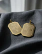 Set 2 Dijes De Acero Para Hombre Placa Grabado Dragón Alado - Miniatura 2