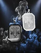 Set 2 Dijes De Acero Para Hombre Placa Grabado Dragón Alado - Miniatura 12