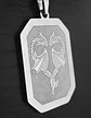 Set 2 Dijes De Acero Para Hombre Placa Grabado Dragón Alado - Miniatura 17