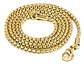 Collar De Acero Color Oro Para Hombre Mujer Dije Gota Piedra - Miniatura 8