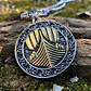 Collar Vikingo En Acero Para Hombres Medallón Drakkar Barco - Miniatura 4