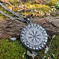 Collar Vikingo En Acero Para Hombres Medallón Drakkar Barco - Miniatura 7