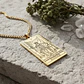 Collar De Acero Para Hombre Y Mujer Dije Tarot La Justicia - Miniatura 2