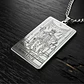 Collar De Acero Para Hombre Y Mujer Dije Tarot La Justicia - Miniatura 16