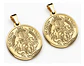 Set 2 Dijes Vikingos De Acero Para Hombre Medallas Dios Odin - Miniatura 1