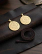 Set 2 Dijes Vikingos De Acero Para Hombre Medallas Dios Odin - Miniatura 4