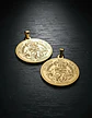 Set 2 Dijes Vikingos De Acero Para Hombre Medallas Dios Odin - Miniatura 5