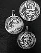 Set 2 Dijes Vikingos De Acero Para Hombre Medallas Dios Odin - Miniatura 20