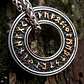 Collar Vikingo En Acero Para Hombres Dije Circular De Runas - Miniatura 7