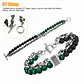 Pulsera en Acero para hombres con cadena y Piedras Naturales - Miniatura 5