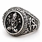 Anillo biker/punk en Acero para hombres forma de Ganesh Chakras  - Miniatura 1