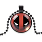 Collar Para Hombre Y Mujer Colgante Dije Cristal Deadpool - Miniatura 5