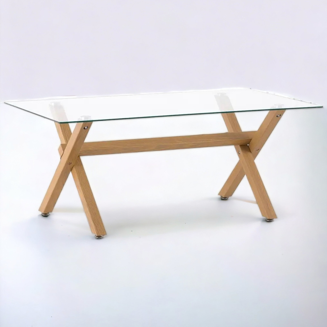 Mesa Rectangular Vidrio Elite 130x80 cm 4