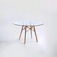 Mesa Redonda Vidrio Eames 120 cm - Miniatura 3