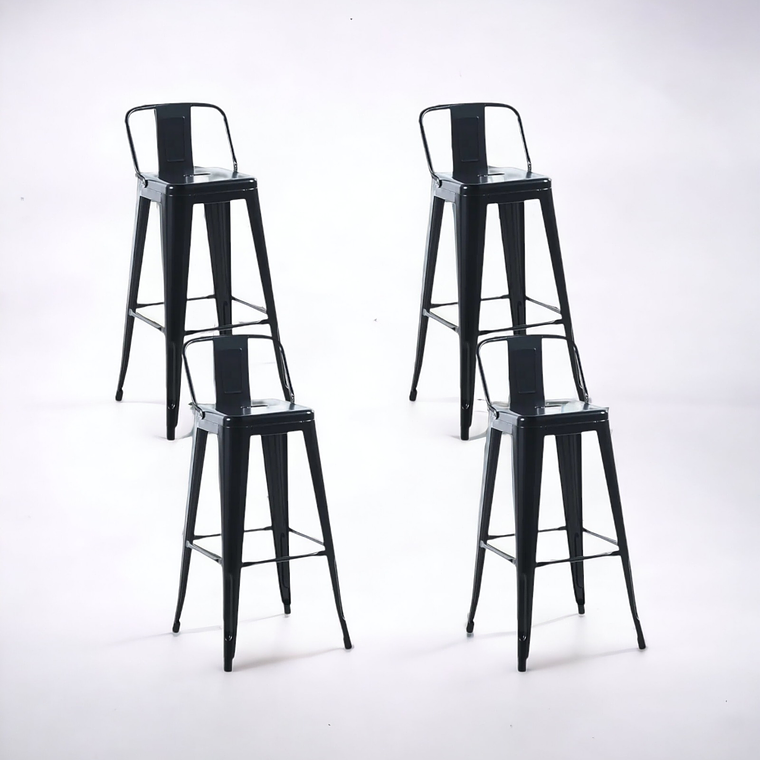 Pack Taburetes Tolix 66 cm 5