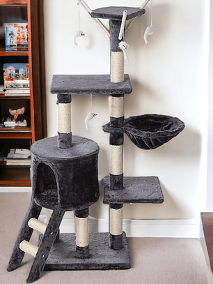 Rascador Mediano Para Gatos 139 cm