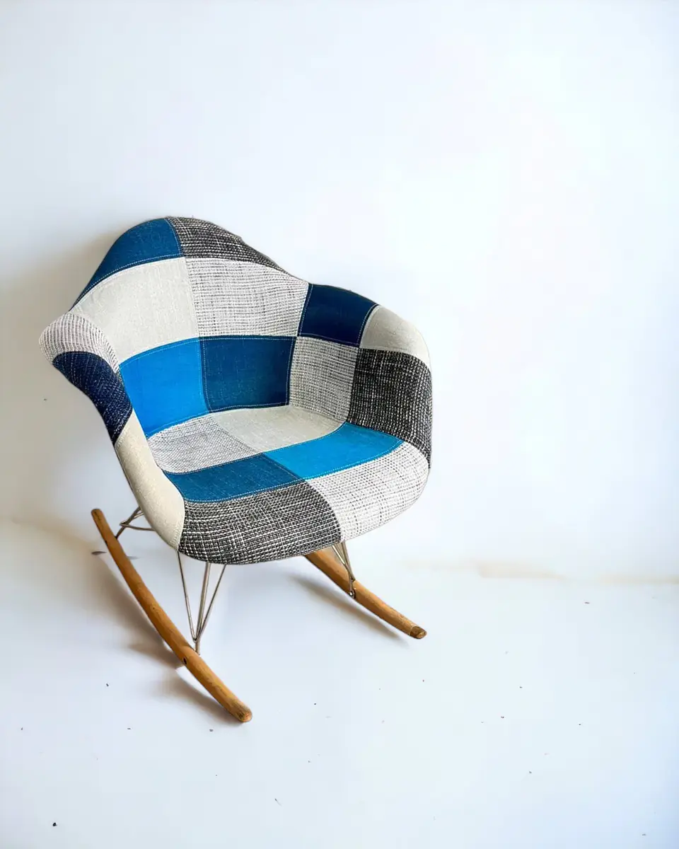 Butaca Mecedora Patchwork 4