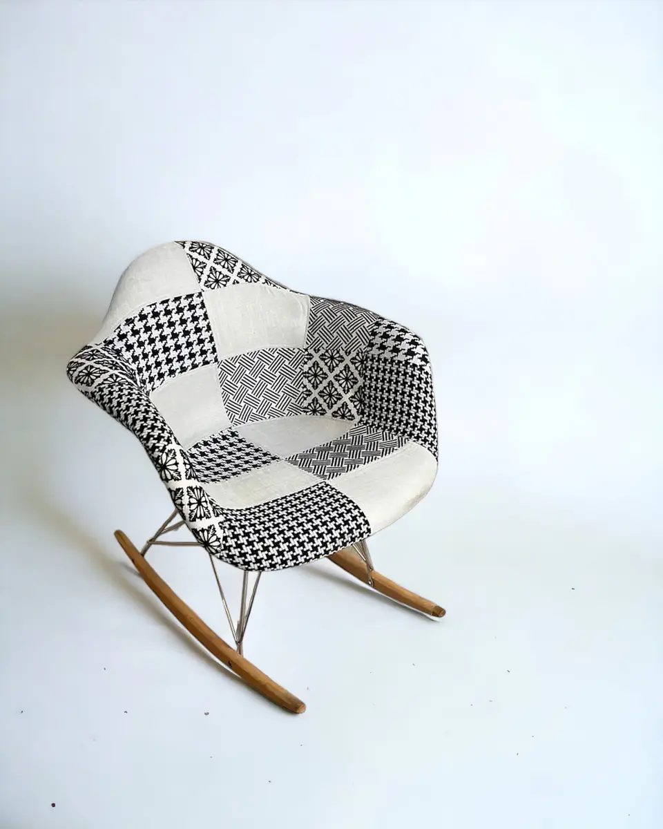 Butaca Mecedora Patchwork 3