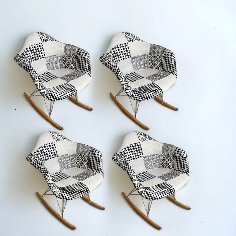 Pack Sitiales Mecedoras Patchwork 6