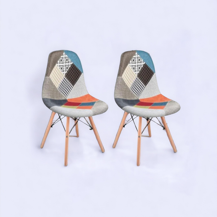 Pack Sillas Patchwork 1