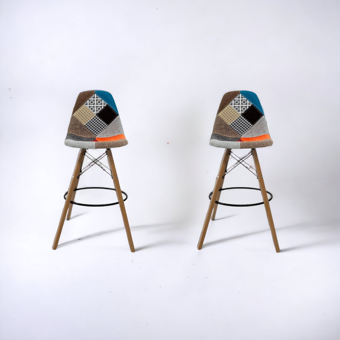 Pack Taburetes Patchwork 1