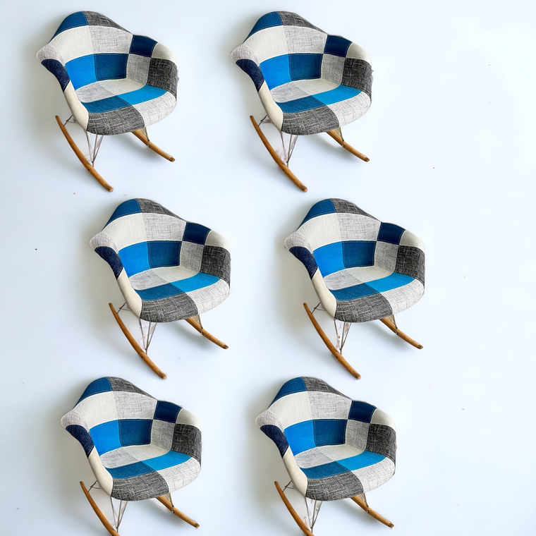 Pack Sitiales Mecedoras Patchwork 8