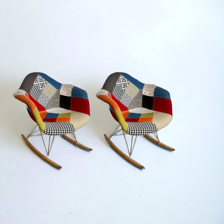 Pack Sitiales Mecedoras Patchwork 1