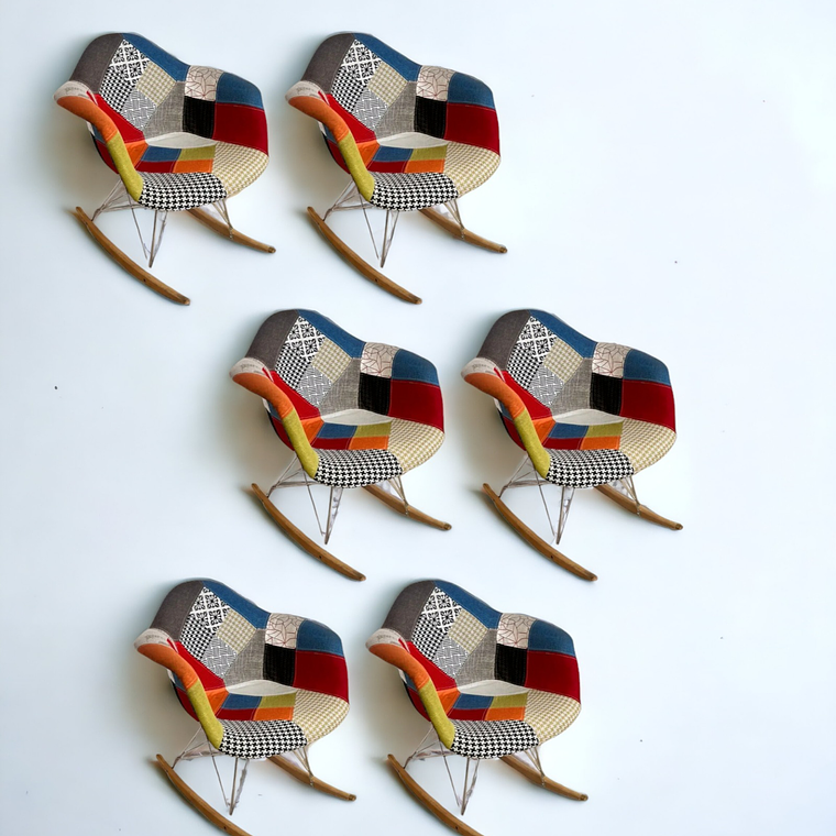 Pack Sitiales Mecedoras Patchwork 7