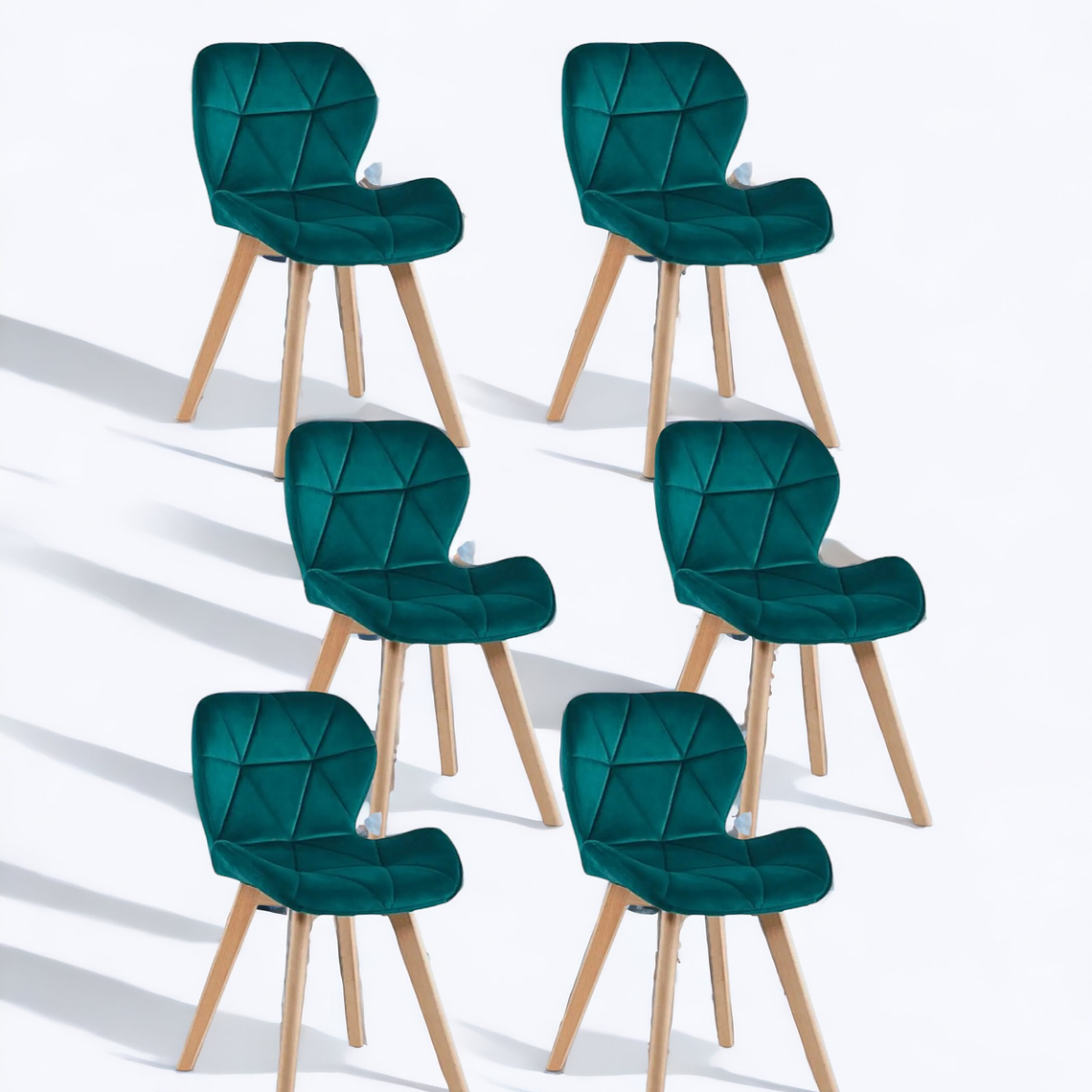 Pack Sillas Radar Velvet 12