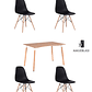 Comedor Mesa Rectangular Melamina 120x80 cm + Sillas Eames - Miniatura 23