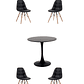 Comedor Mesa Redonda Tulip + Sillas Buckle - Miniatura 6