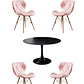 Comedor Mesa Redonda Tulip + Sillas Radar - Miniatura 13