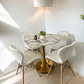 Comedor Mesa Tulip Golden + Sillas Radar - Miniatura 1