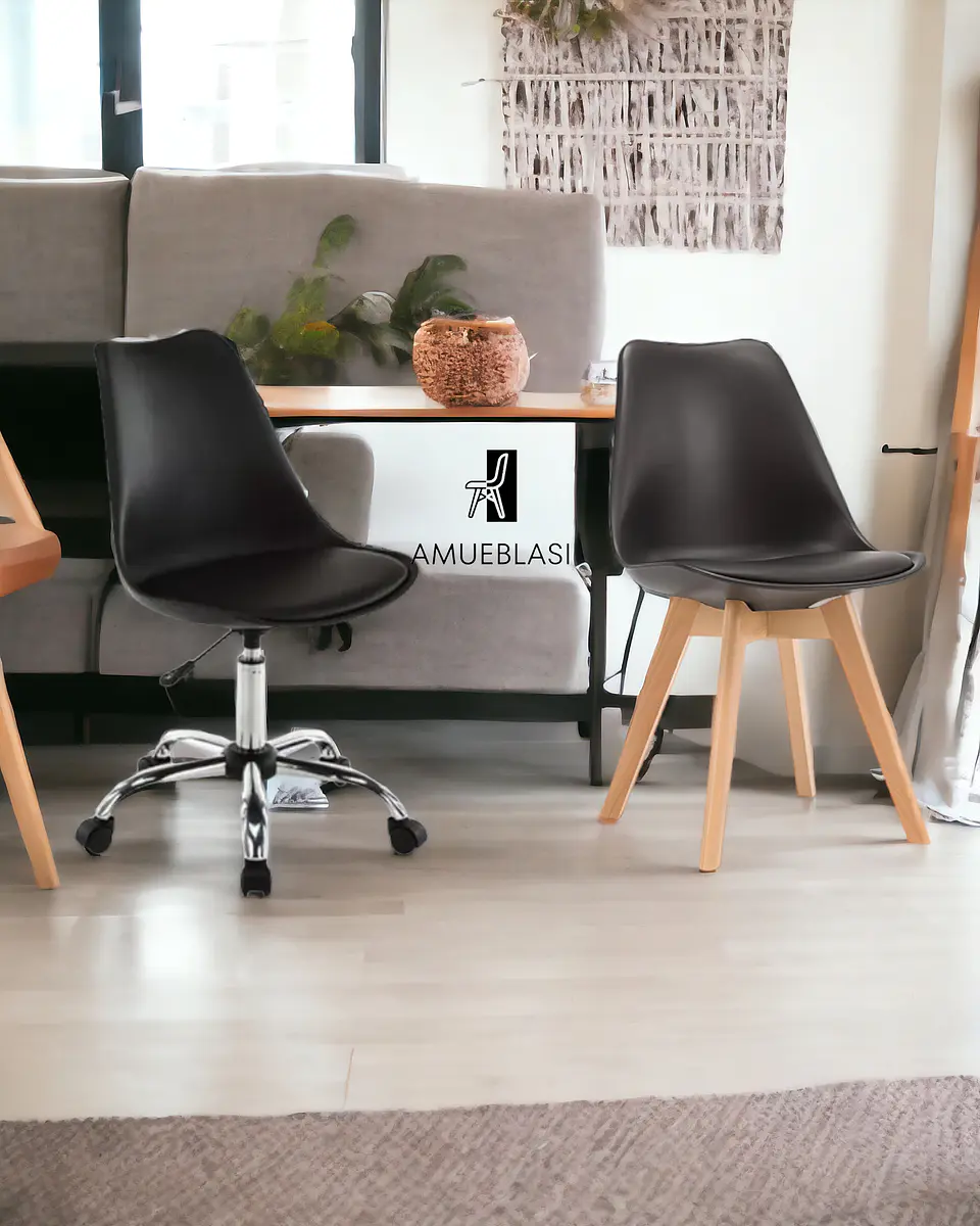 Silla Tulip Escritorio + Silla Tulip 3