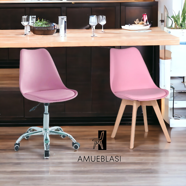 Silla Tulip Escritorio + Silla Tulip 7